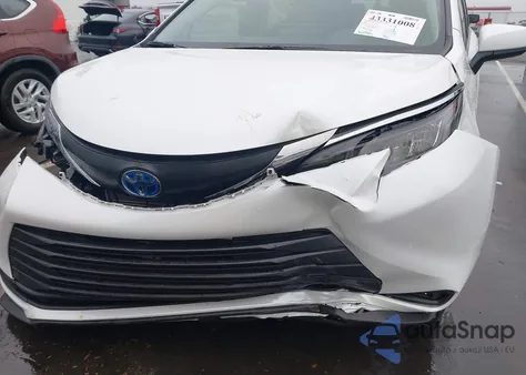 2025 Toyota Sienna Xle from USA, damaged, VIN 5TDJRKEC0SS236592